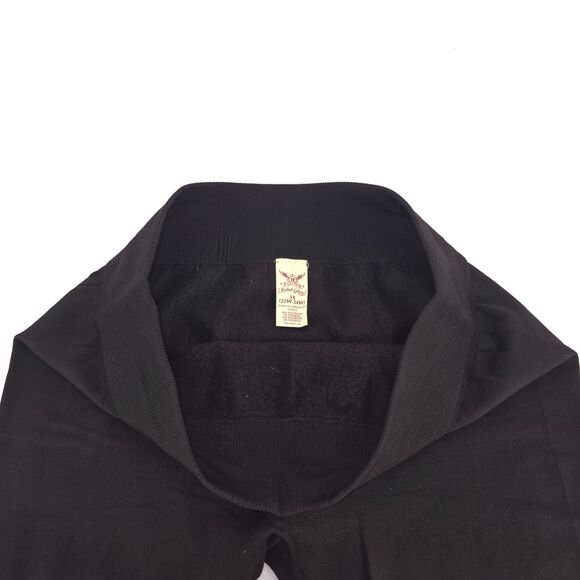 FADED GLORY Leggings Women 3X Dark Brown Stretch Knit Tapered Pant Lounge Office - Picture 5 of 16